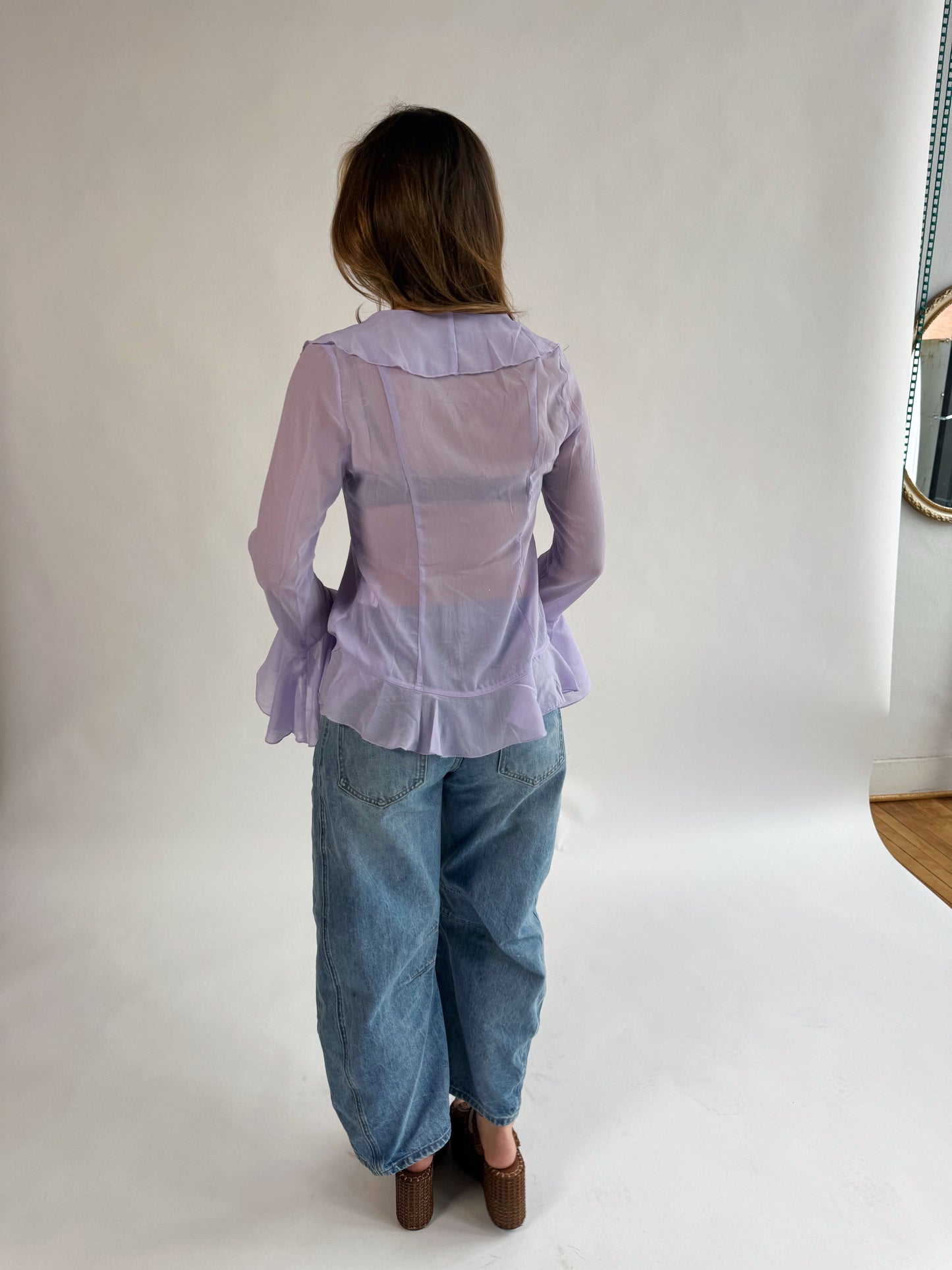 Lavender Blouse