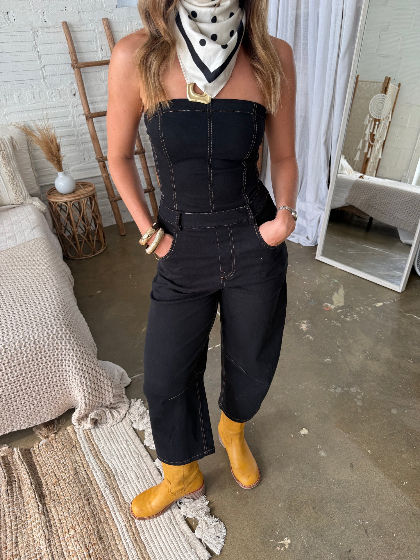 Ari Denim Jumpsuit