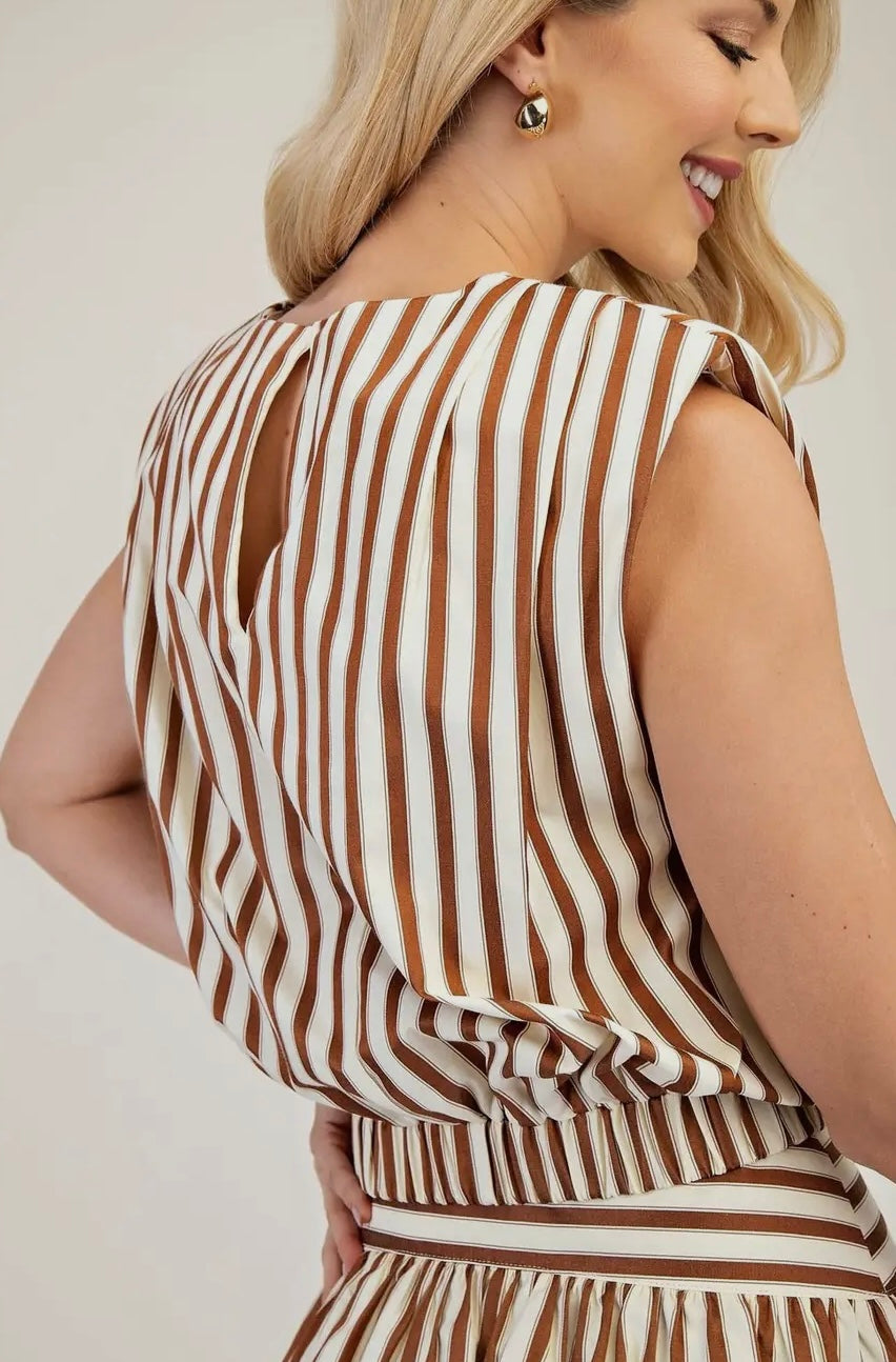 Whitney Striped Top