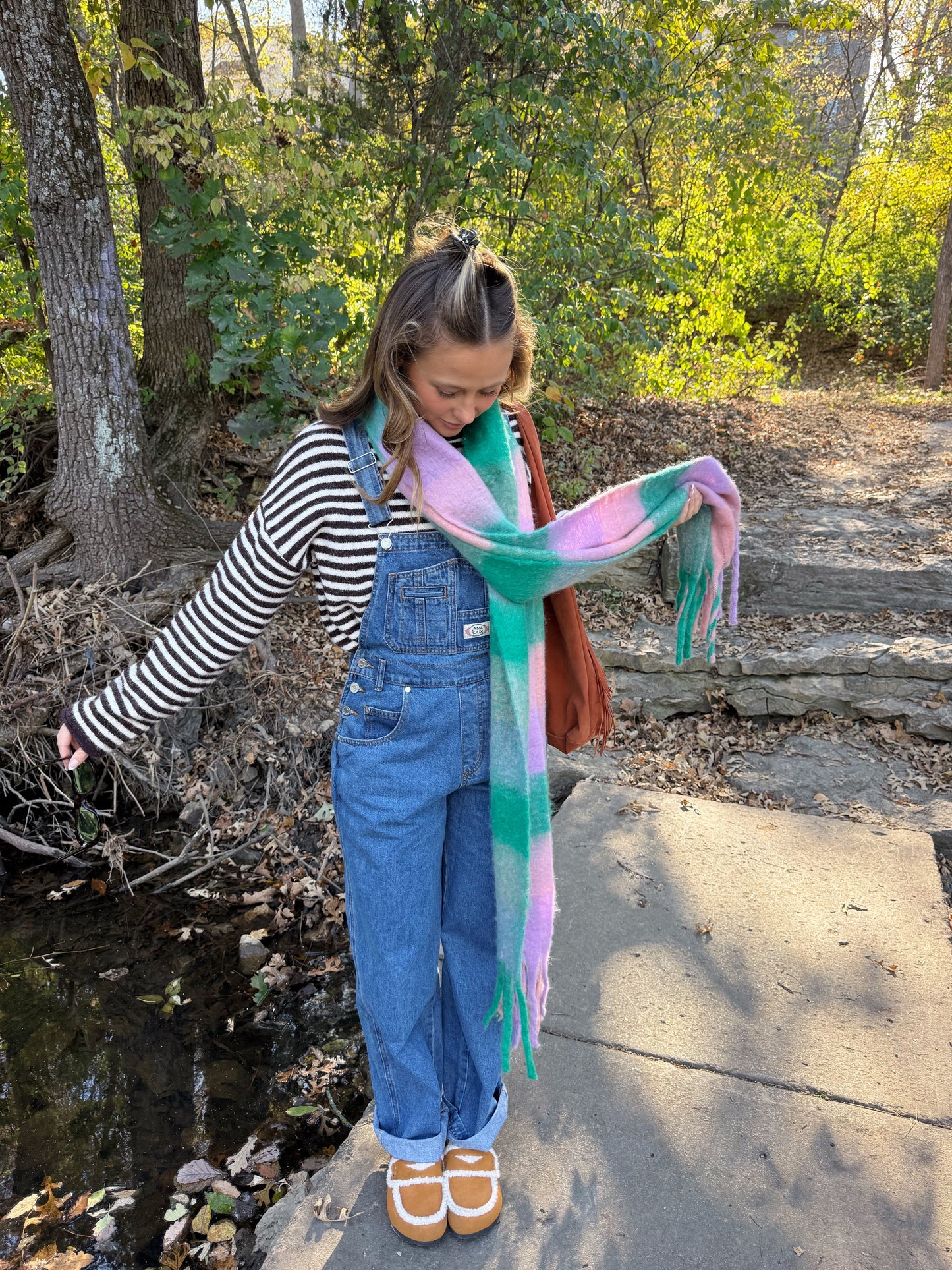 Sarah Retro Denim Overalls