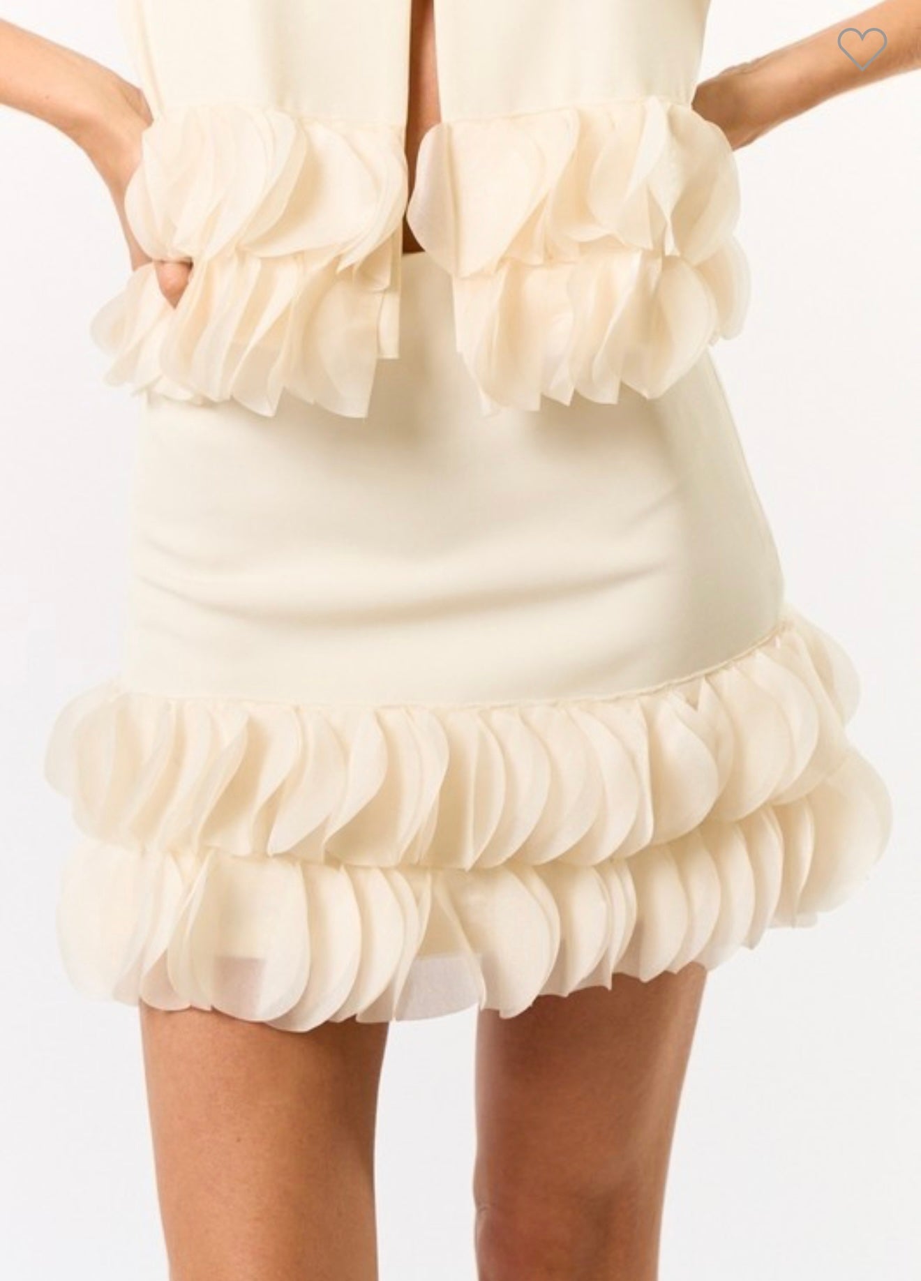Chic Ruffle Skirt