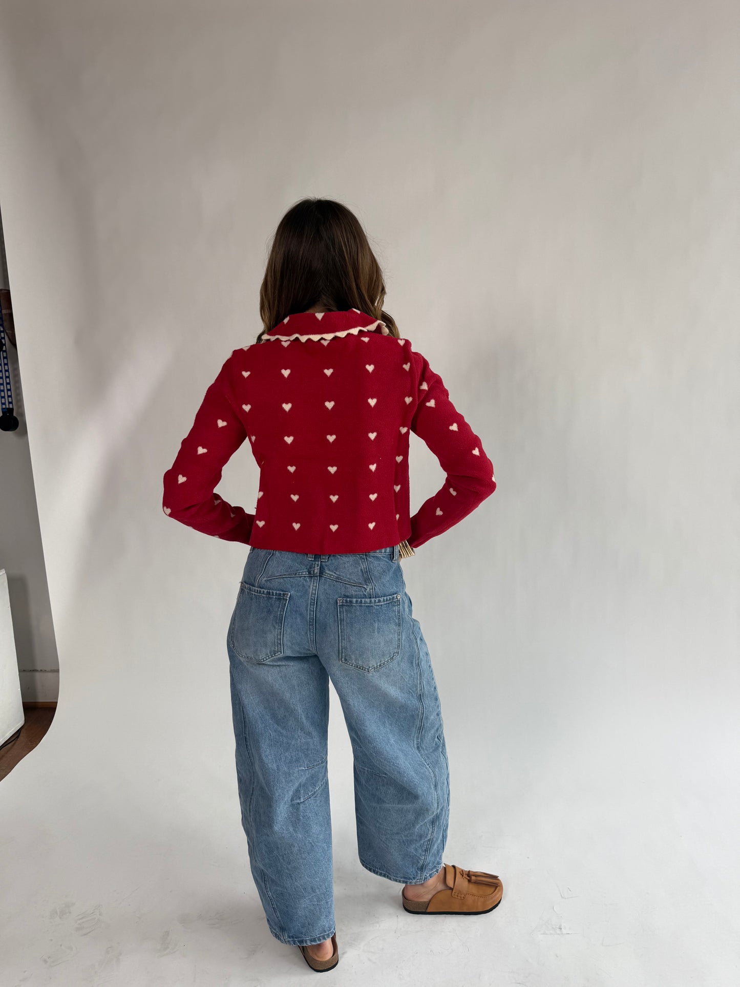 Scallop Heart Sweater