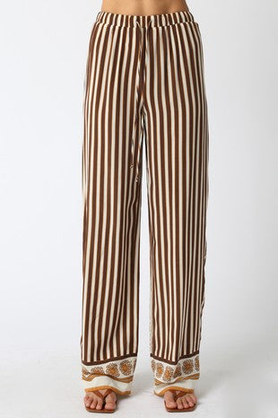 Faith Striped Pants