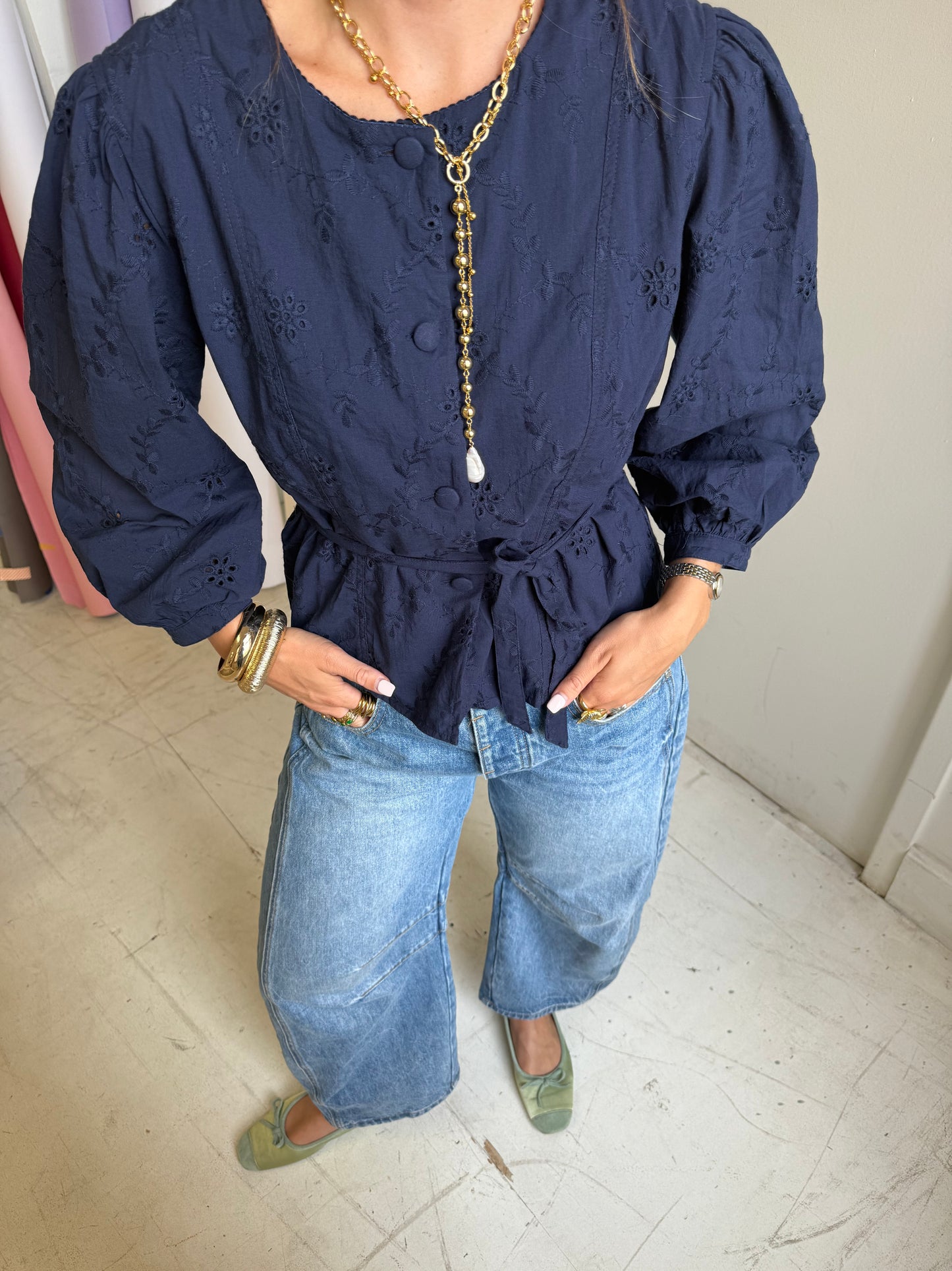 Nicole Belted Top
