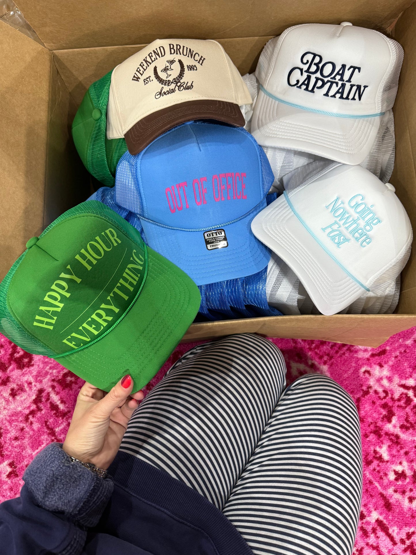 Boat Captain Trucker Hat