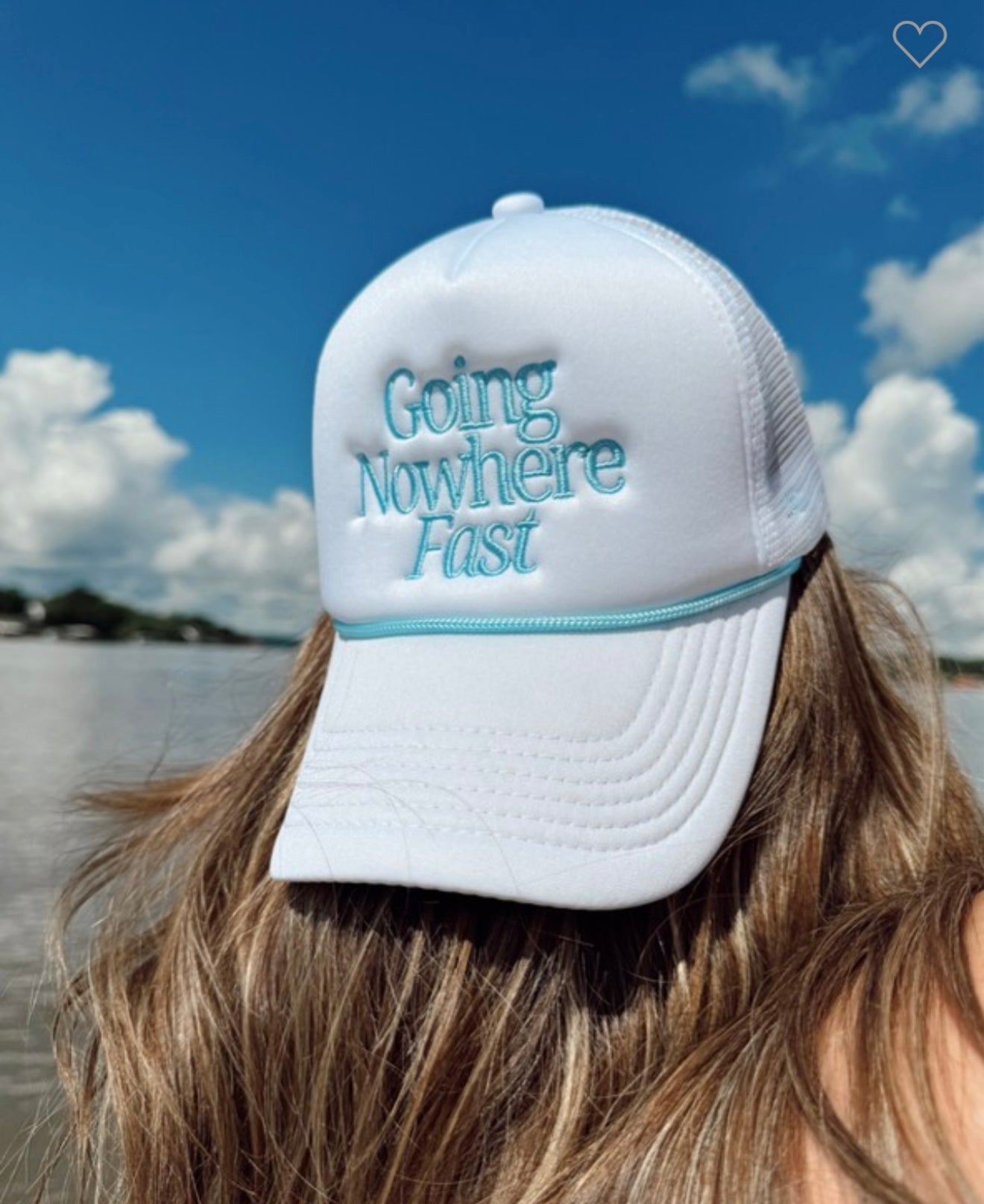 Going Nowhere Fast Trucker Hat