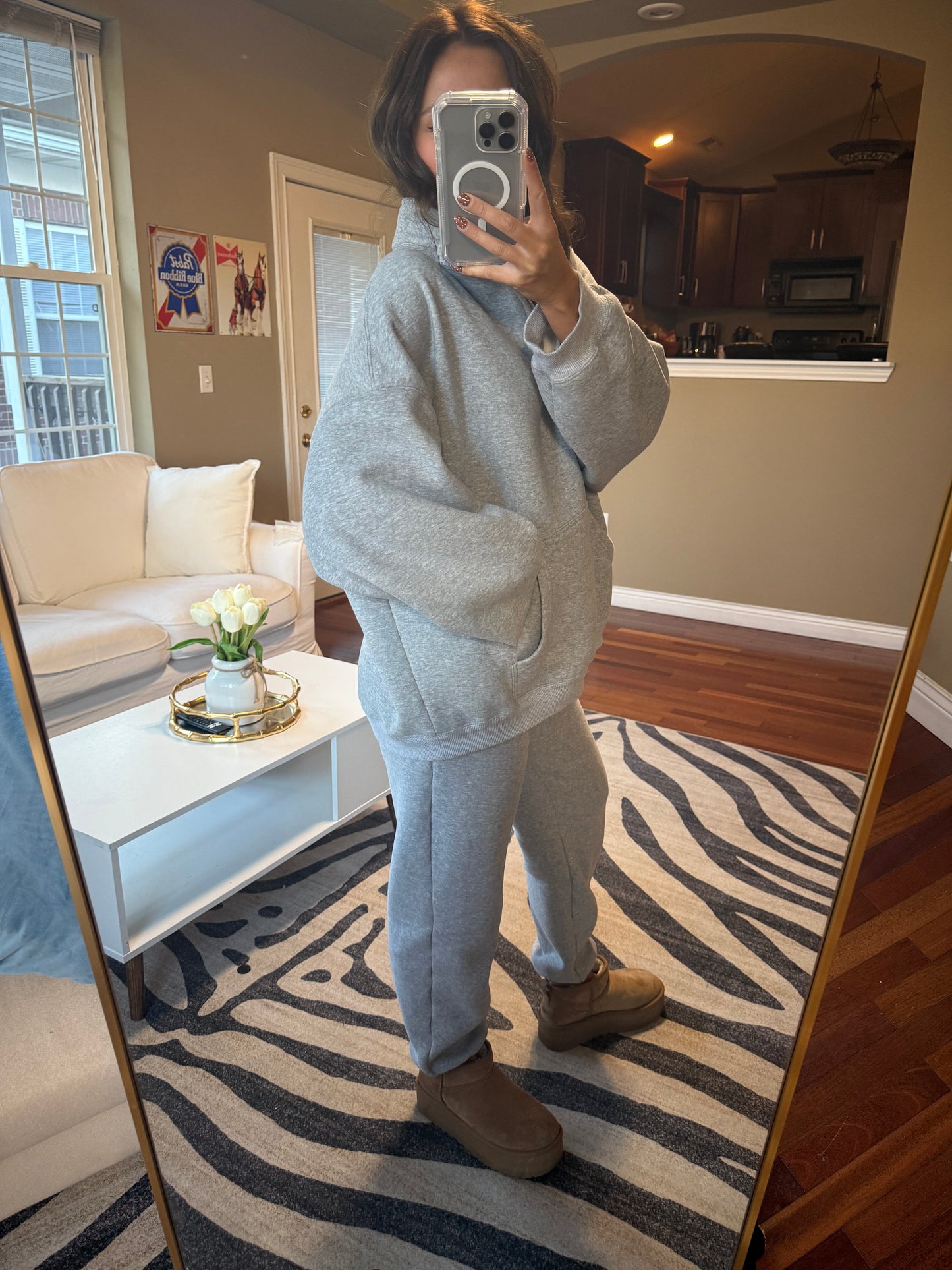 Cozy Fleece Oversized Pullover