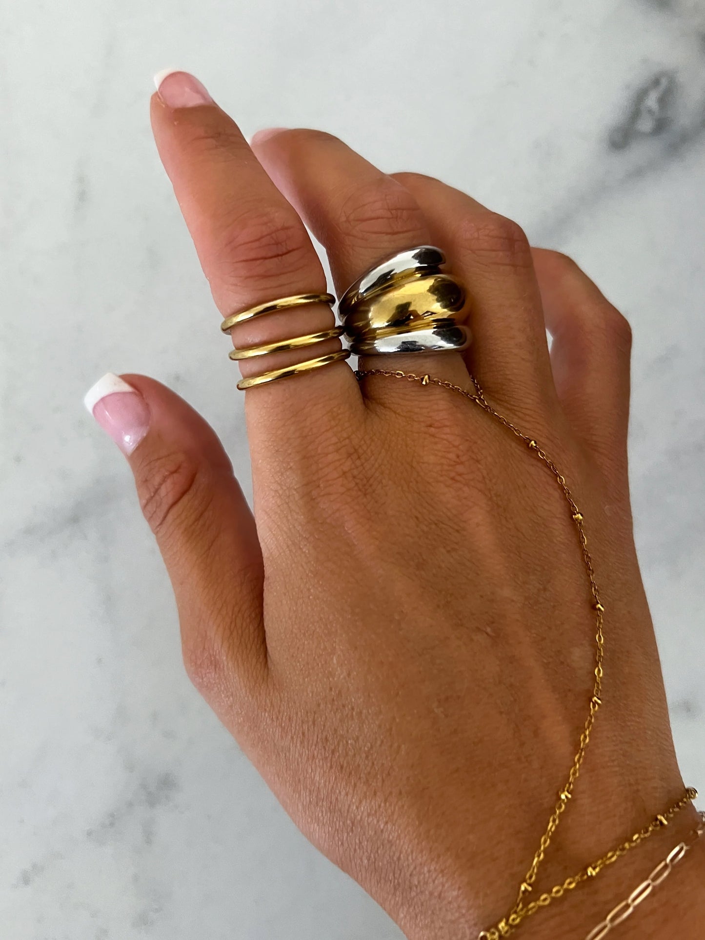 Dainty Gold Rings