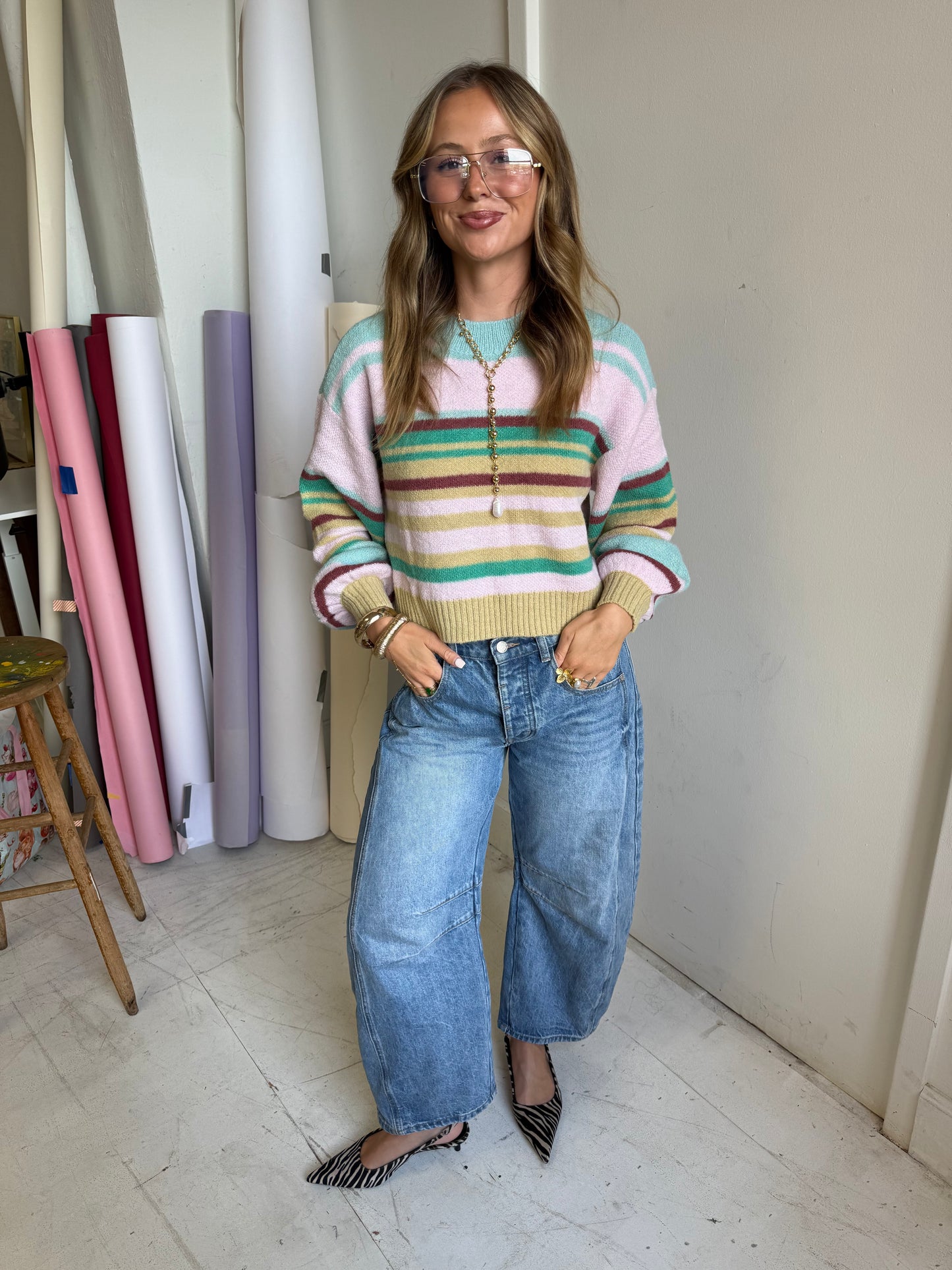 Thin Mint Sweater