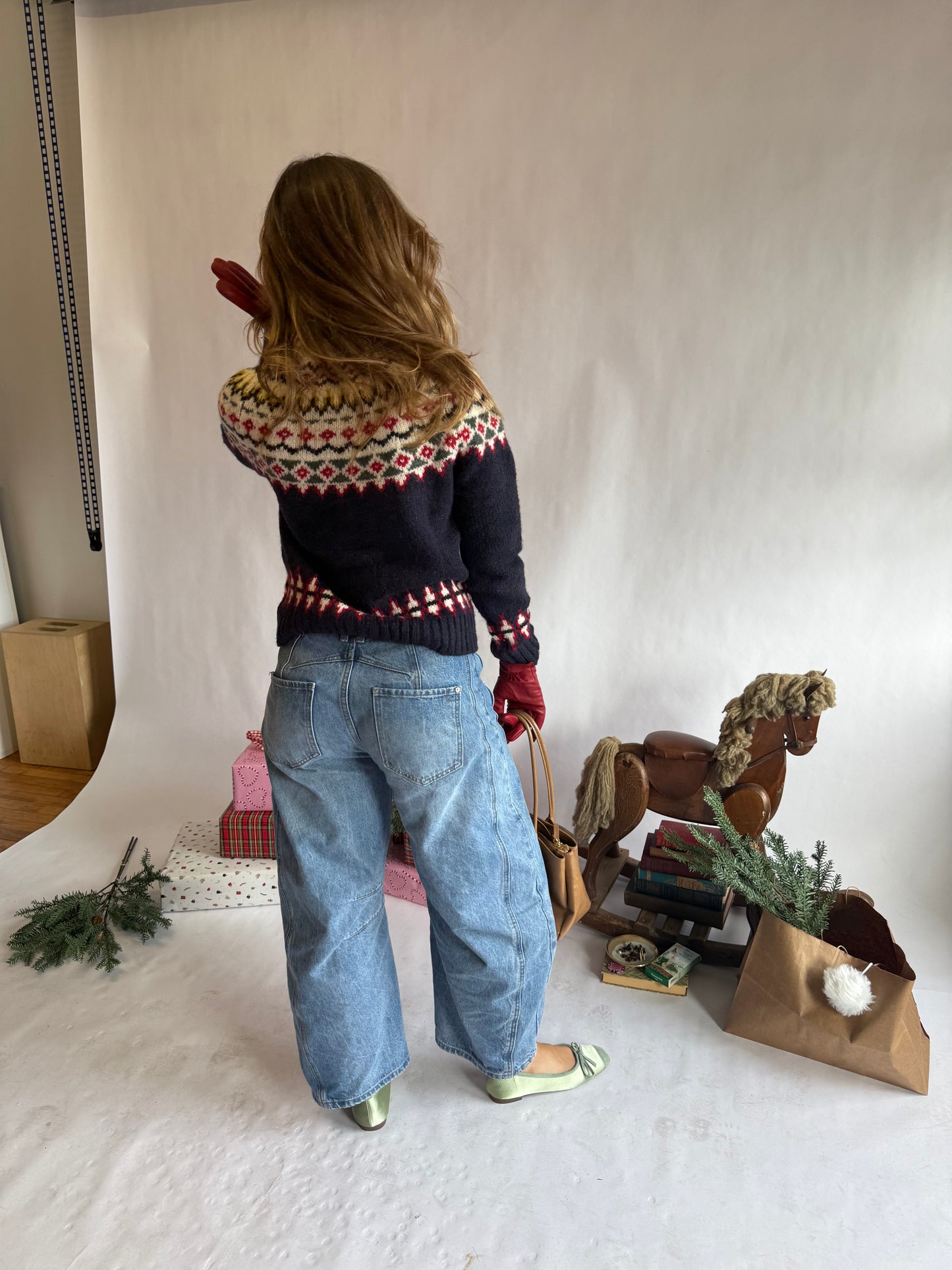 PREORDER Vintage Ski Lodge Sweater