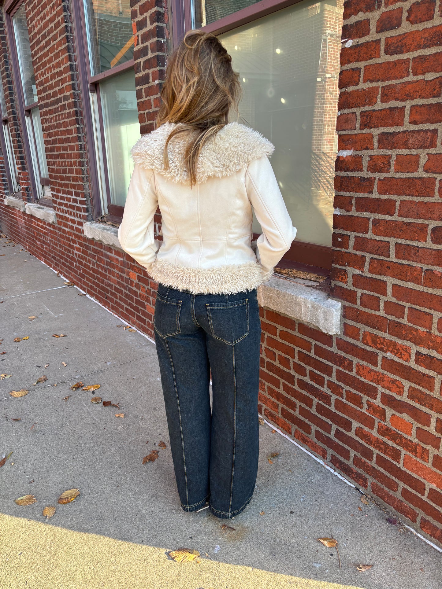 Jasmine Fur Trim Coat