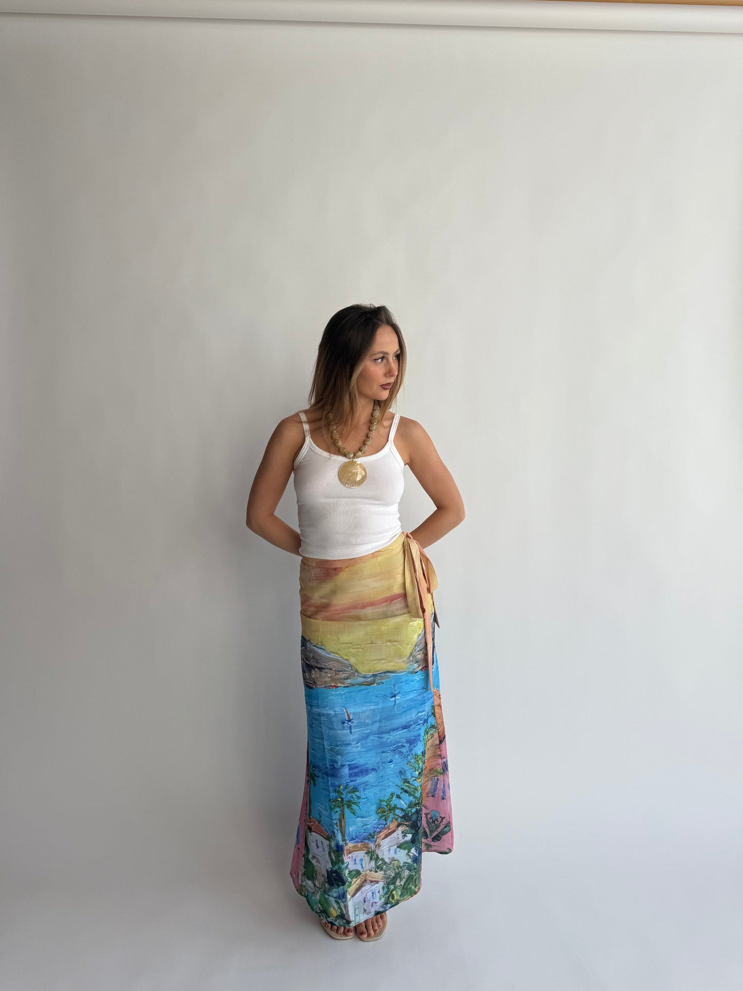 Island Time Wrap Skirt