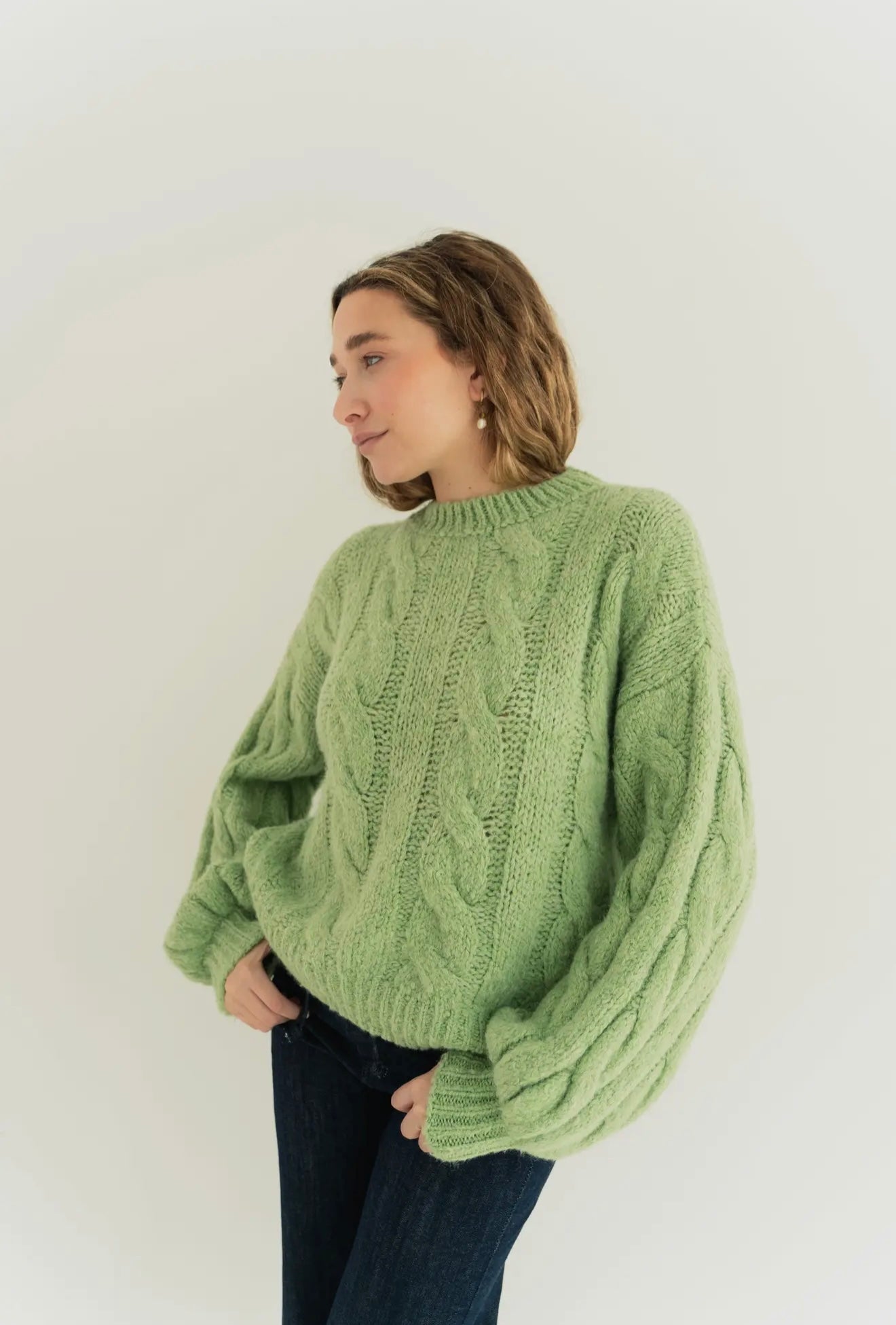Cool Lime Sweater