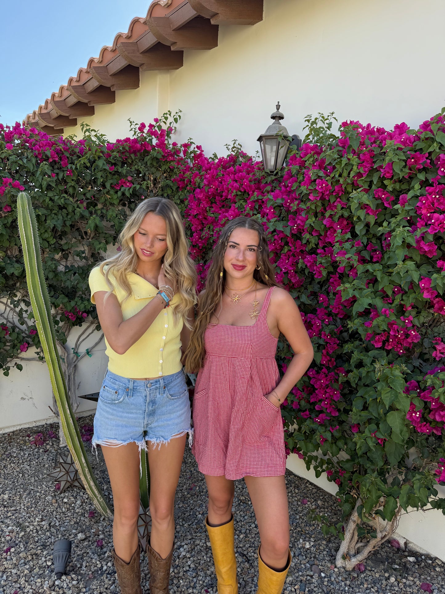 Pocket Gingham Romper