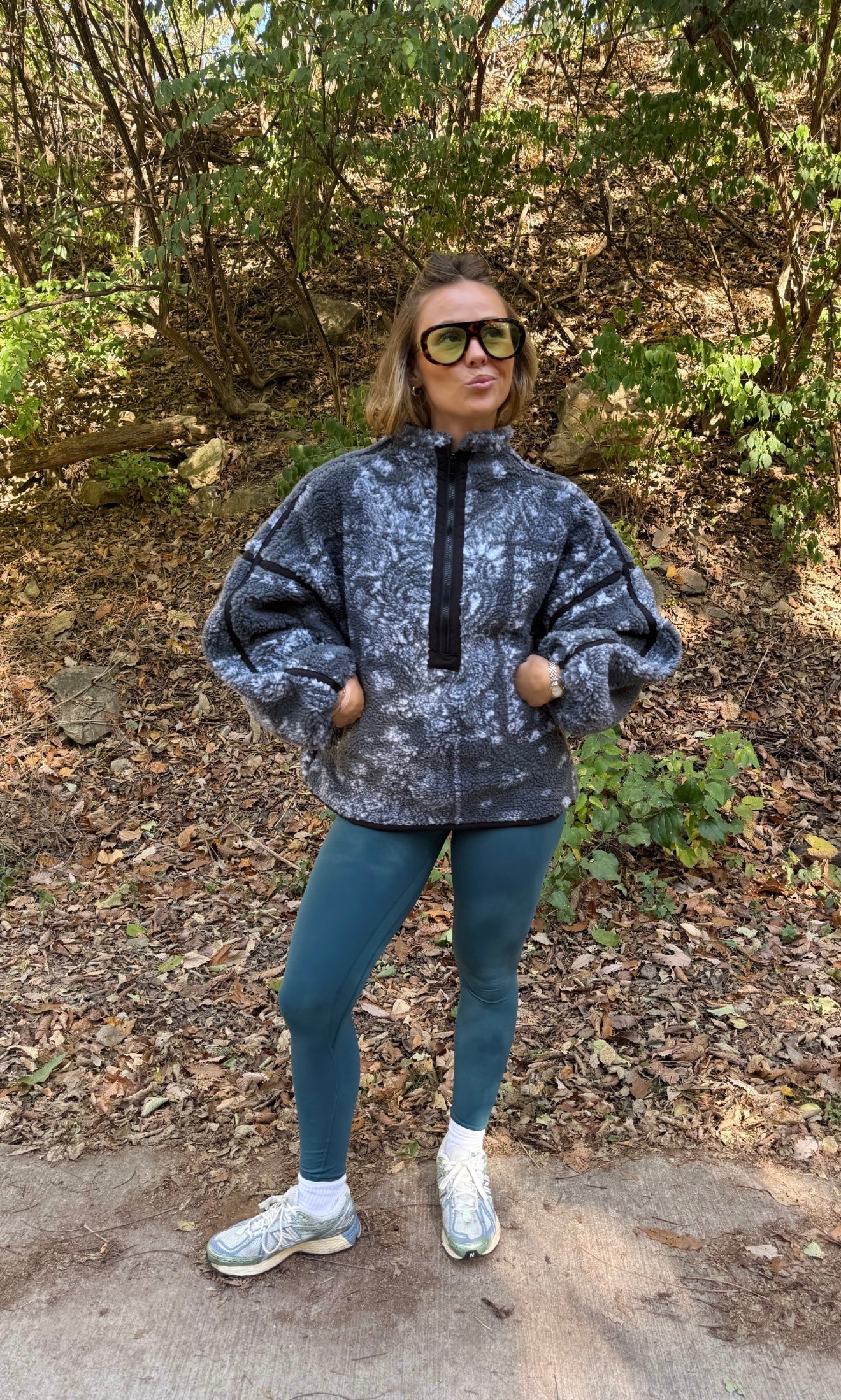 PREORDER Grey Bandana Sherpa Fleece