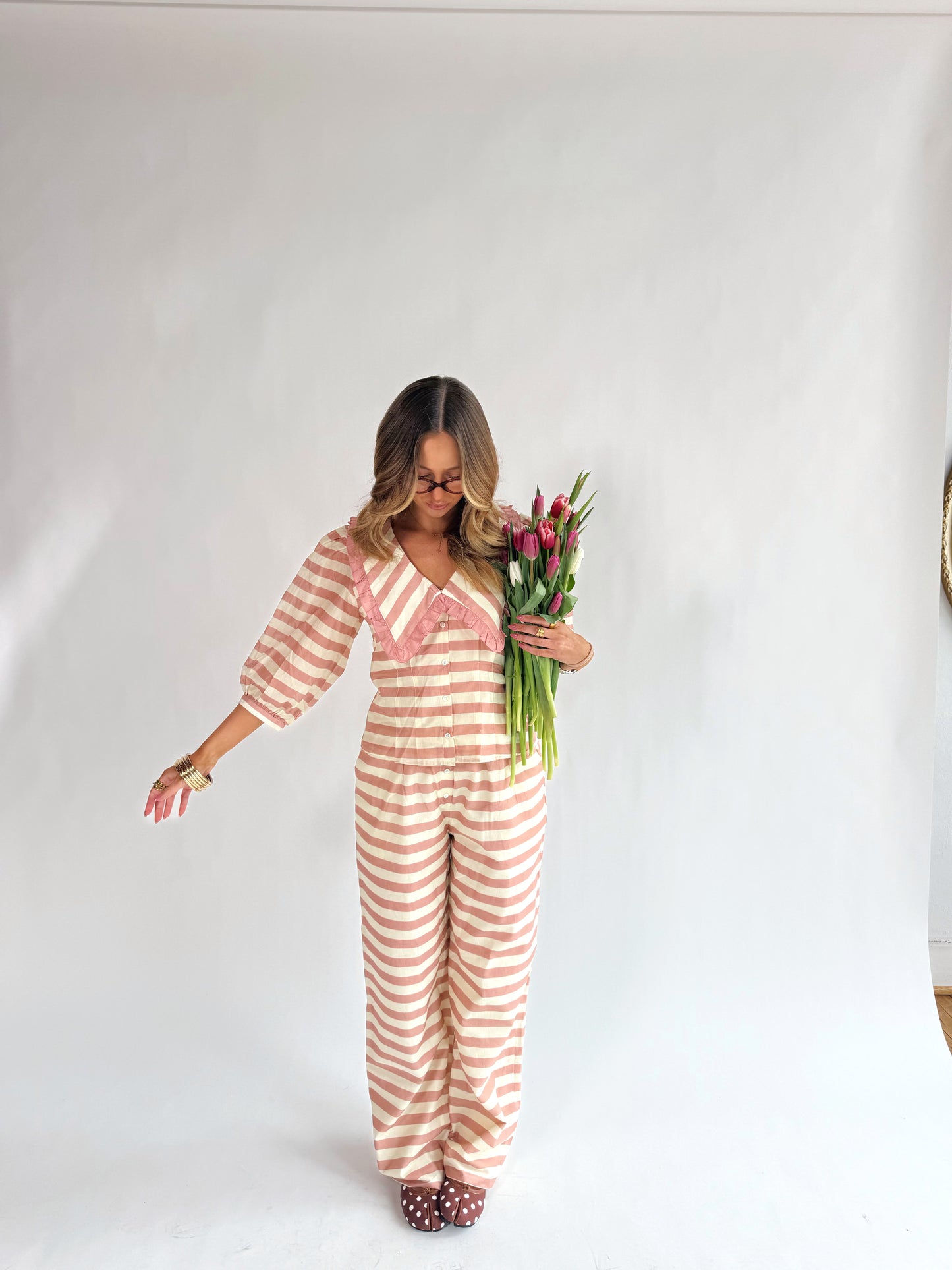 Frankie Striped Blouse