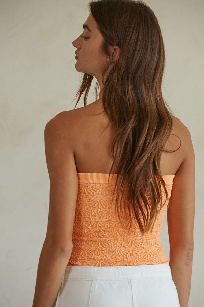 Tangerine Tube Top