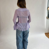 Lavender Blouse