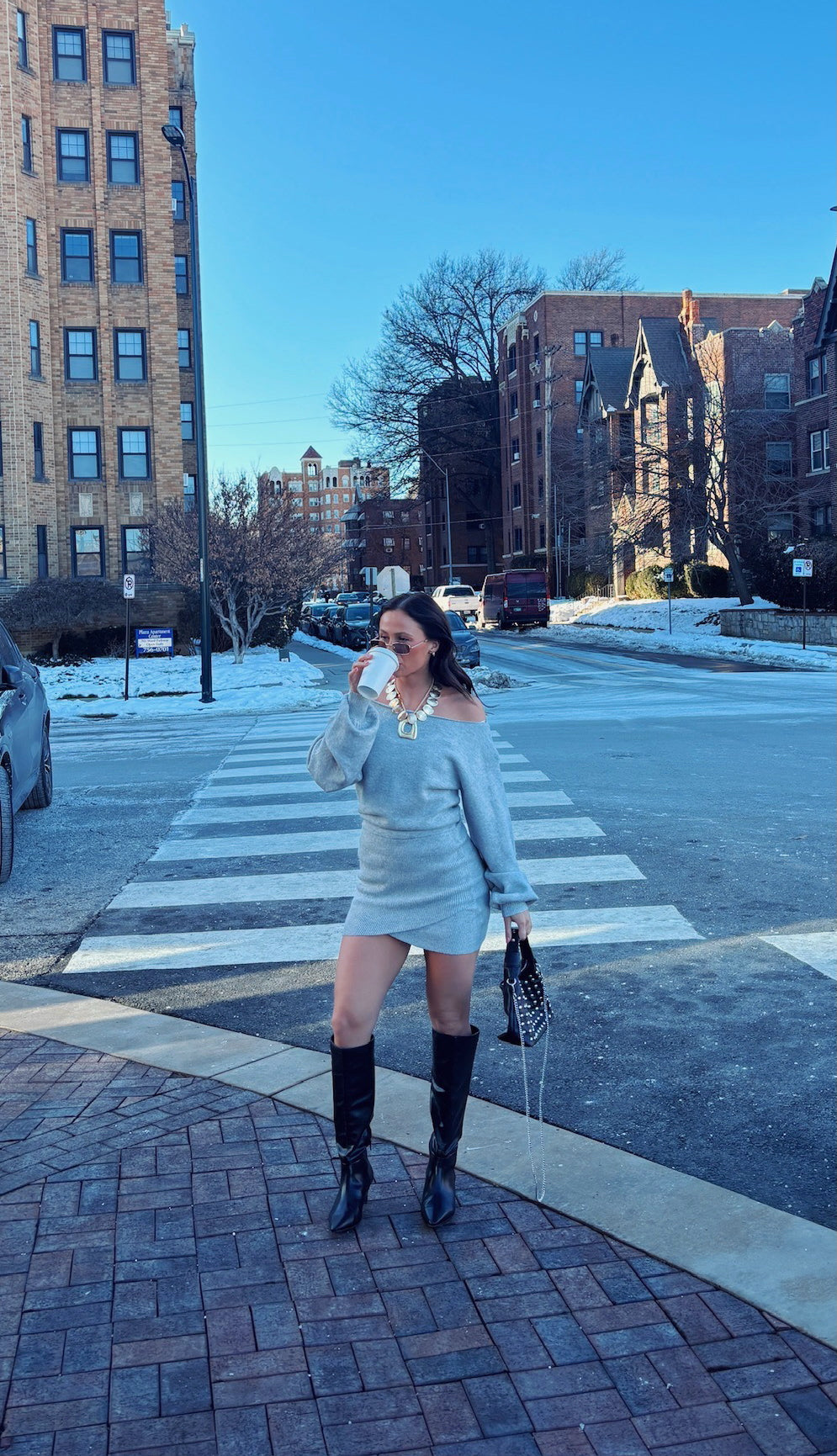 Sweater Mini Dress