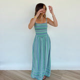 Green and Blue Maxi