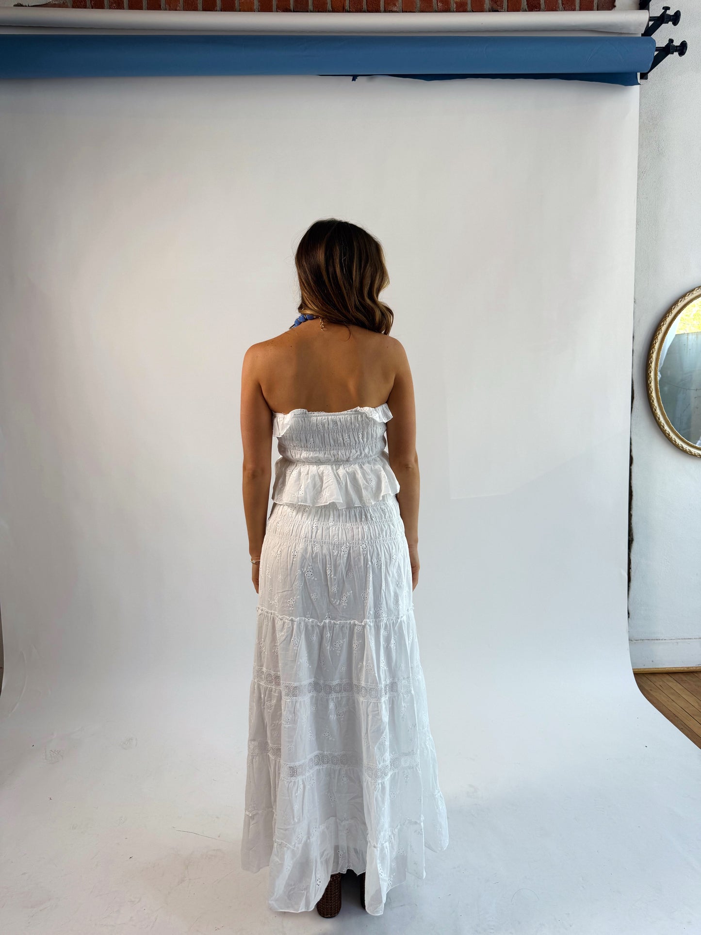 Lilliana Eyelet Dress