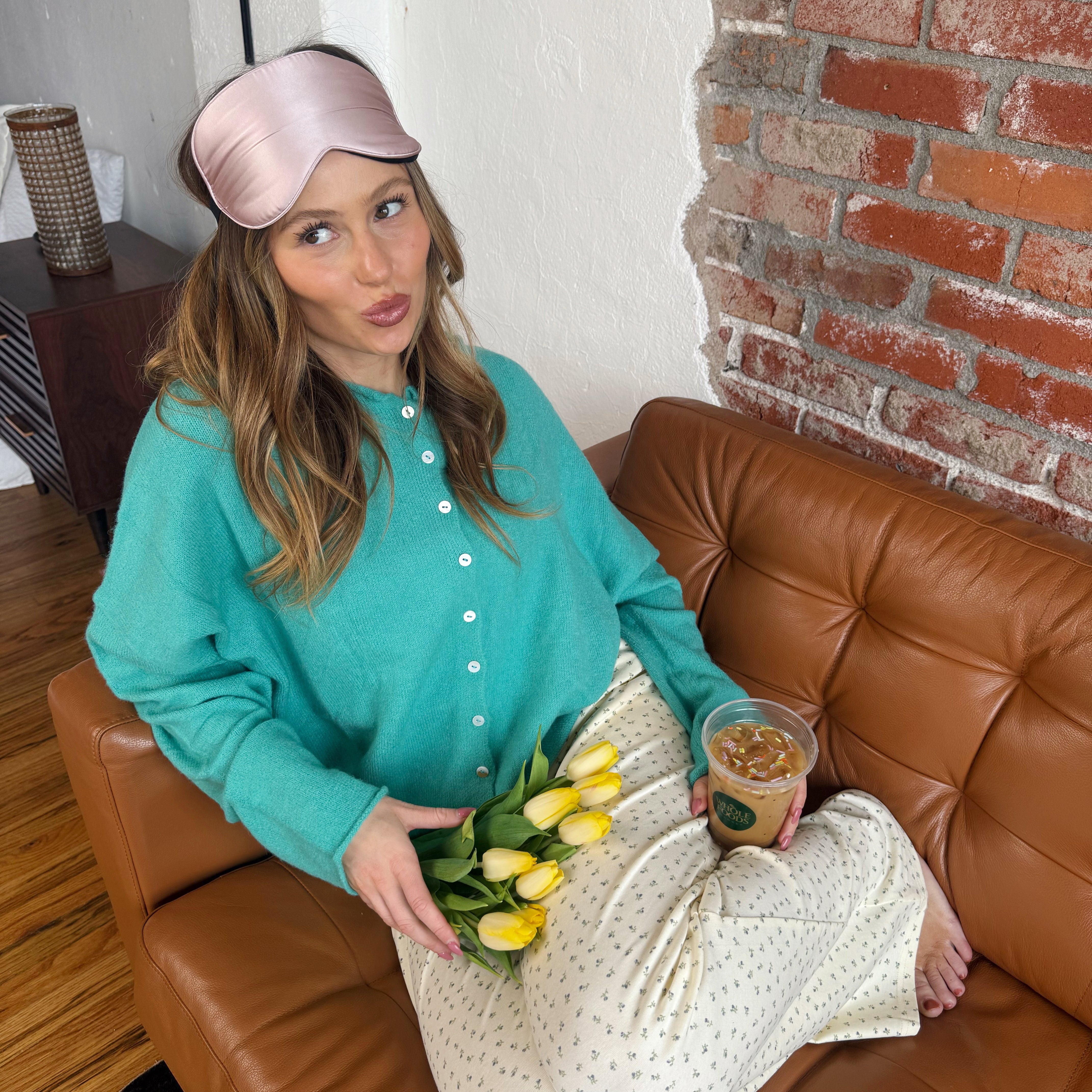 Teal Spring Cardigan