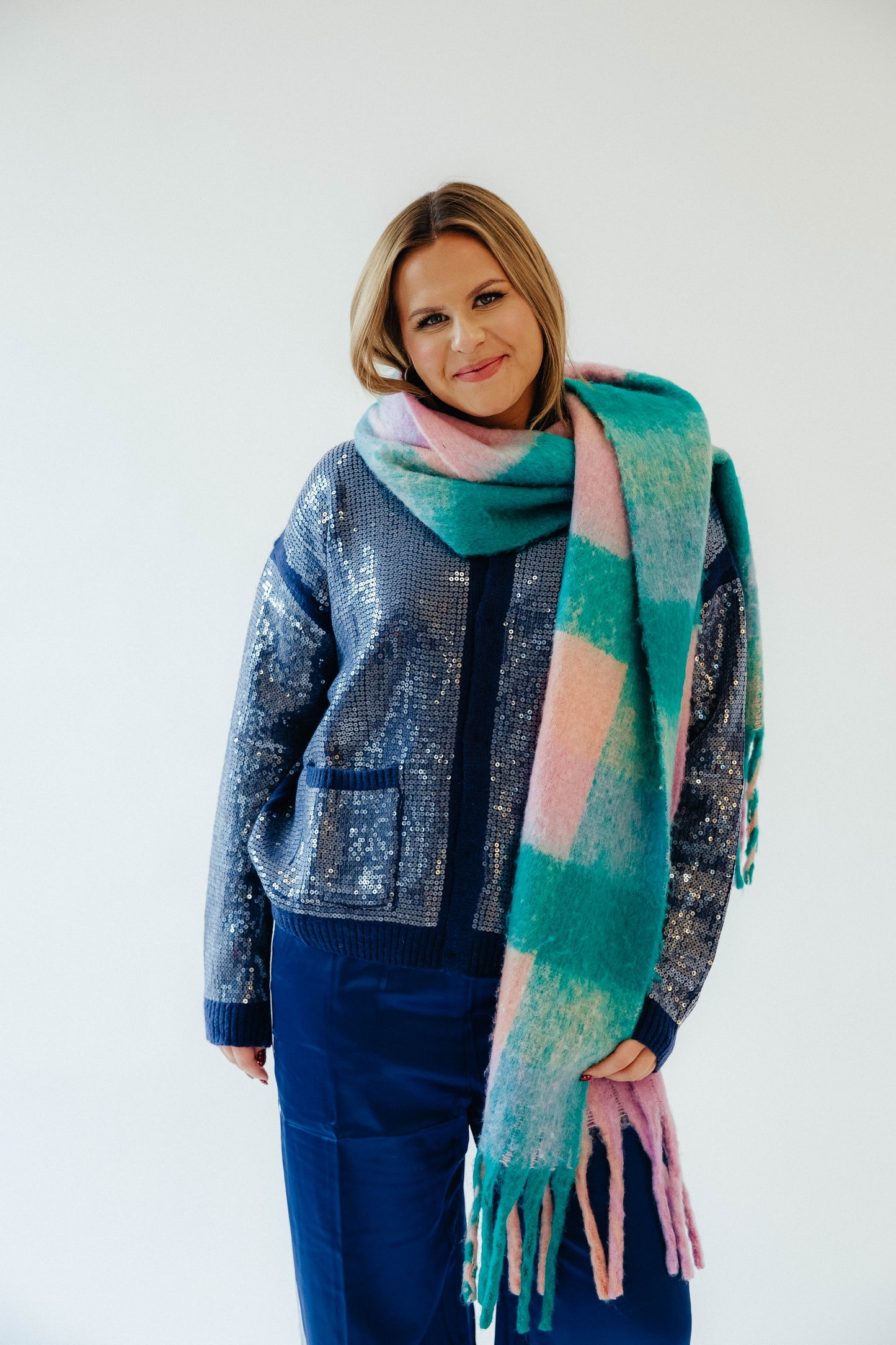 Cynthia Sequin Cardigan