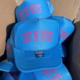 Out of Office Blue Trucker Hat