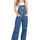 Sarah Retro Denim Overalls