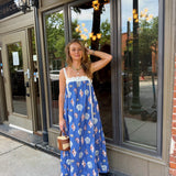 Royal Blue Shell Maxi