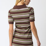 Jenna Stripe Knit Dress