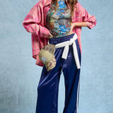 Samantha Satin Track Pants