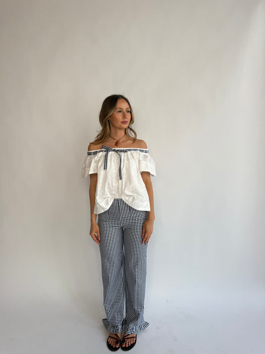 Sofia Gingham Pants