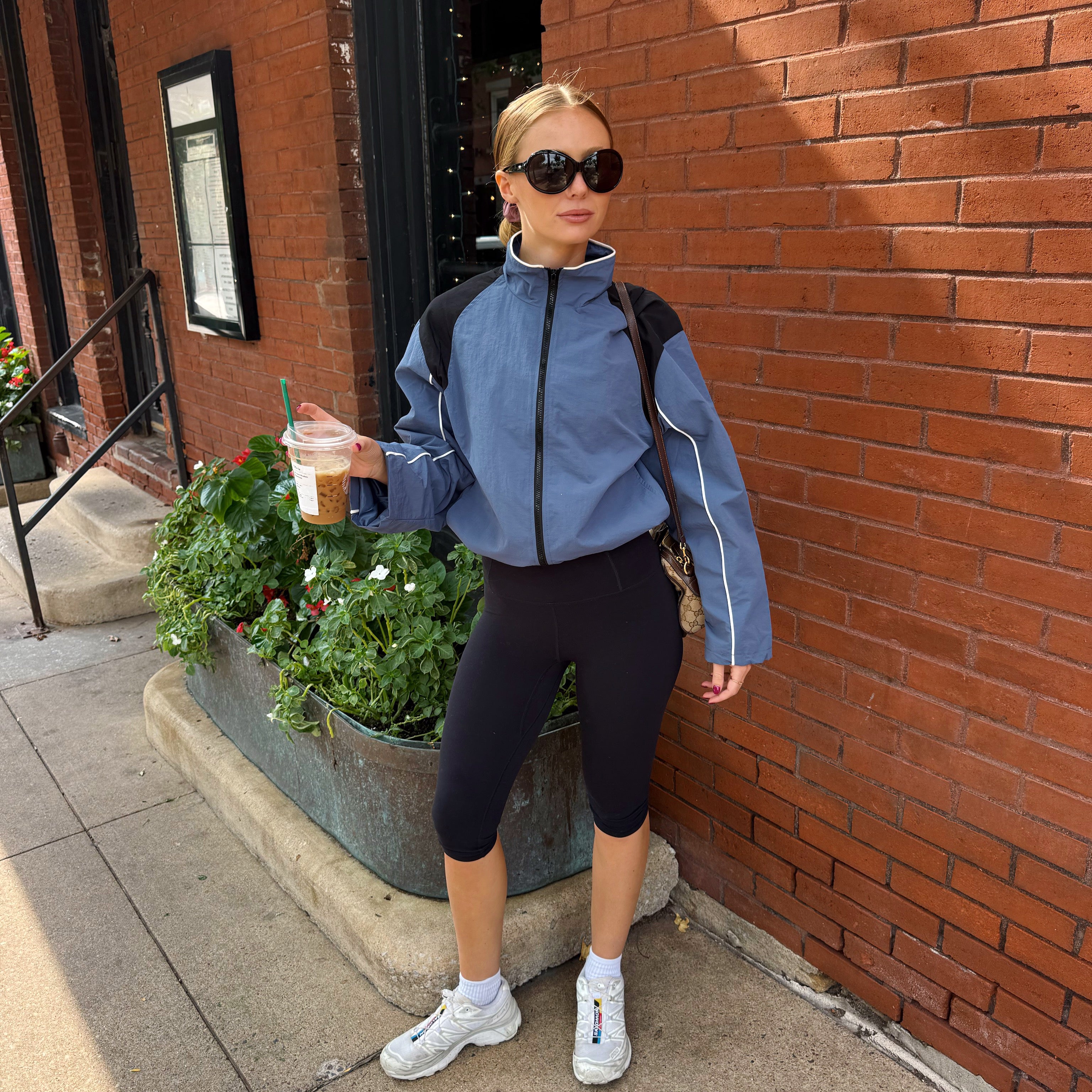 Eloise Contrast Panel Zip Up