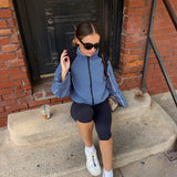 Eloise Contrast Panel Zip Up