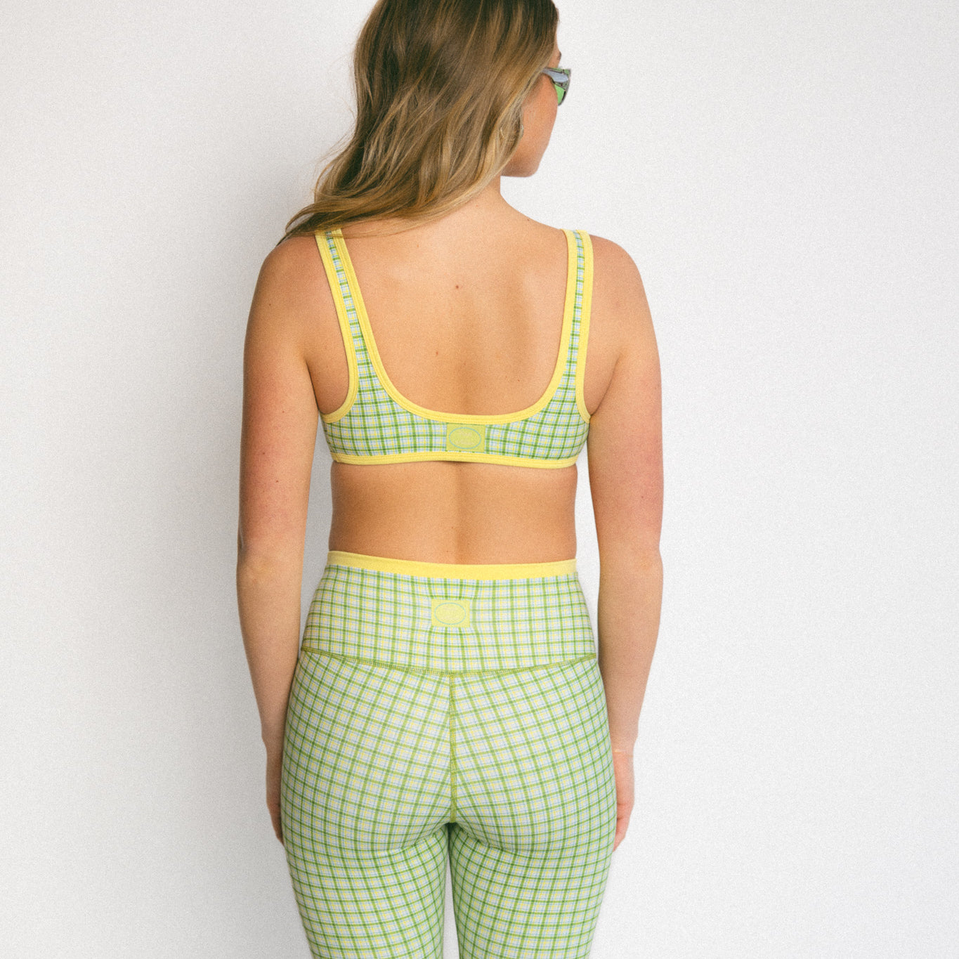 Double Layered Capris (Plaid)