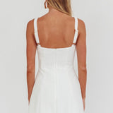 Sofia Buckle Mini Dress