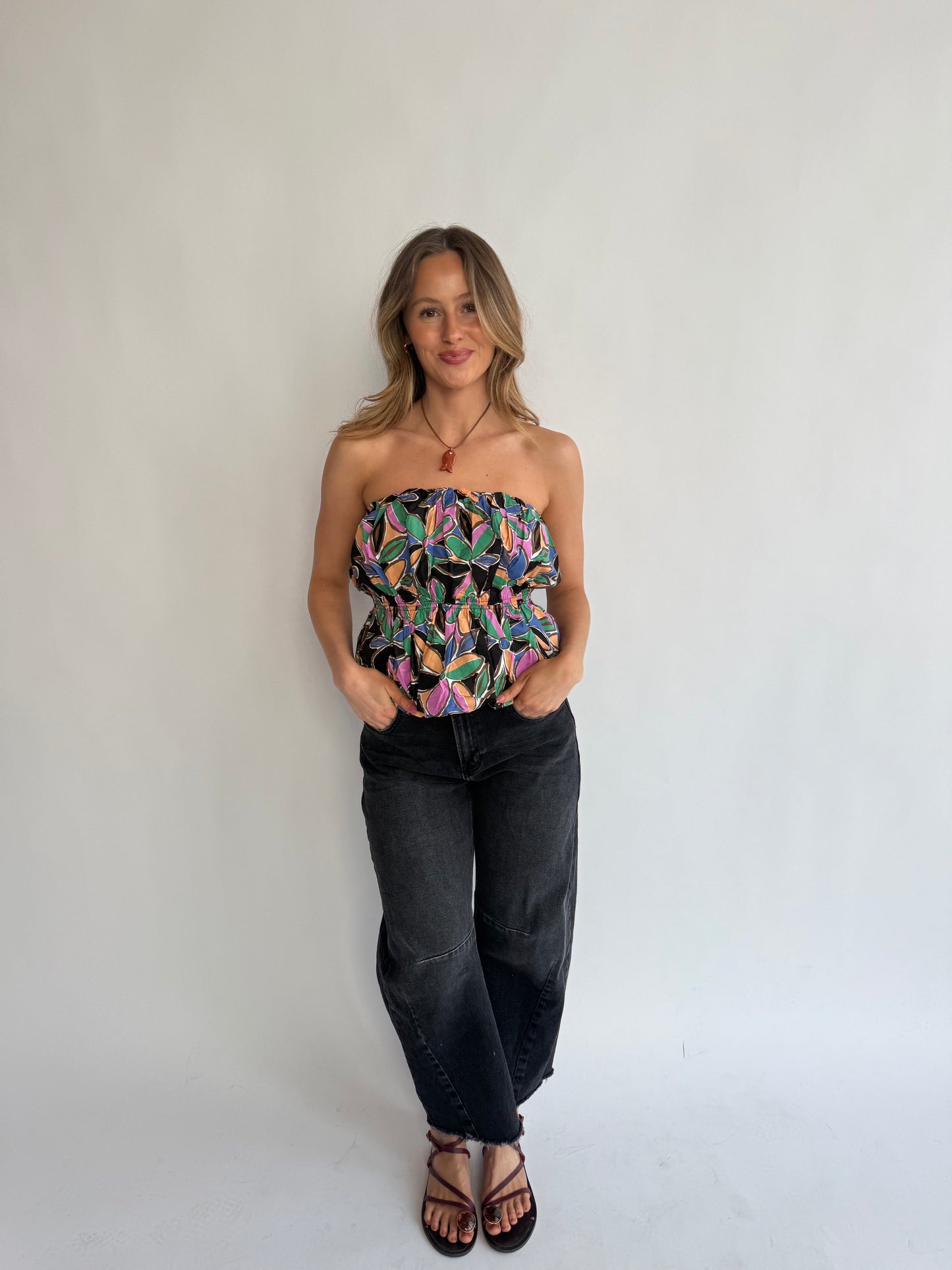 Floral Tube Top