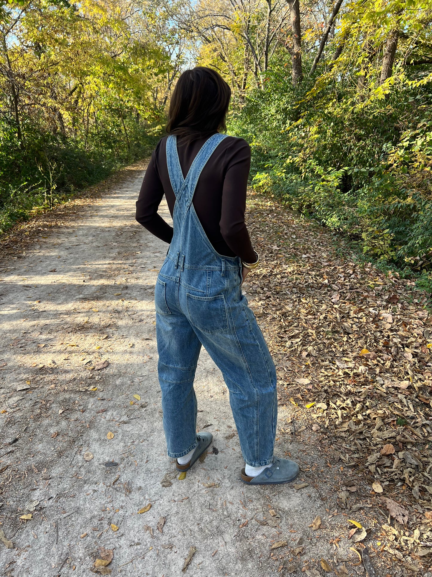 Denim Overalls