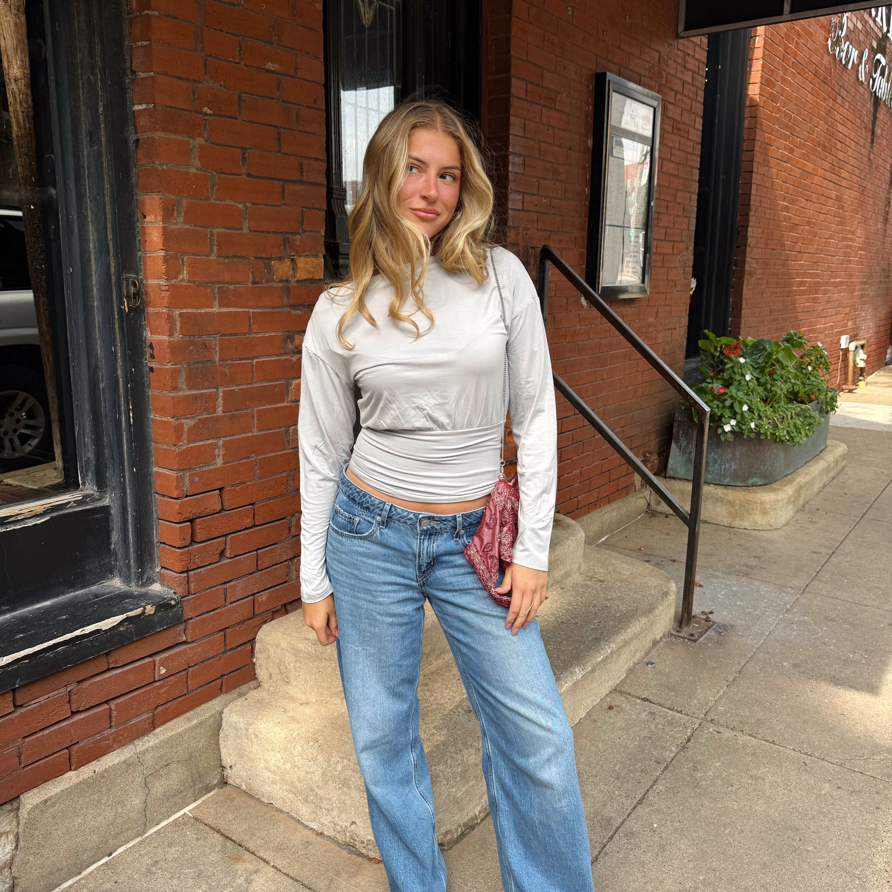 Helen Drape Waist Top