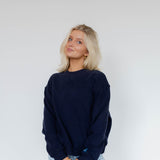 Oversized Mock Neck