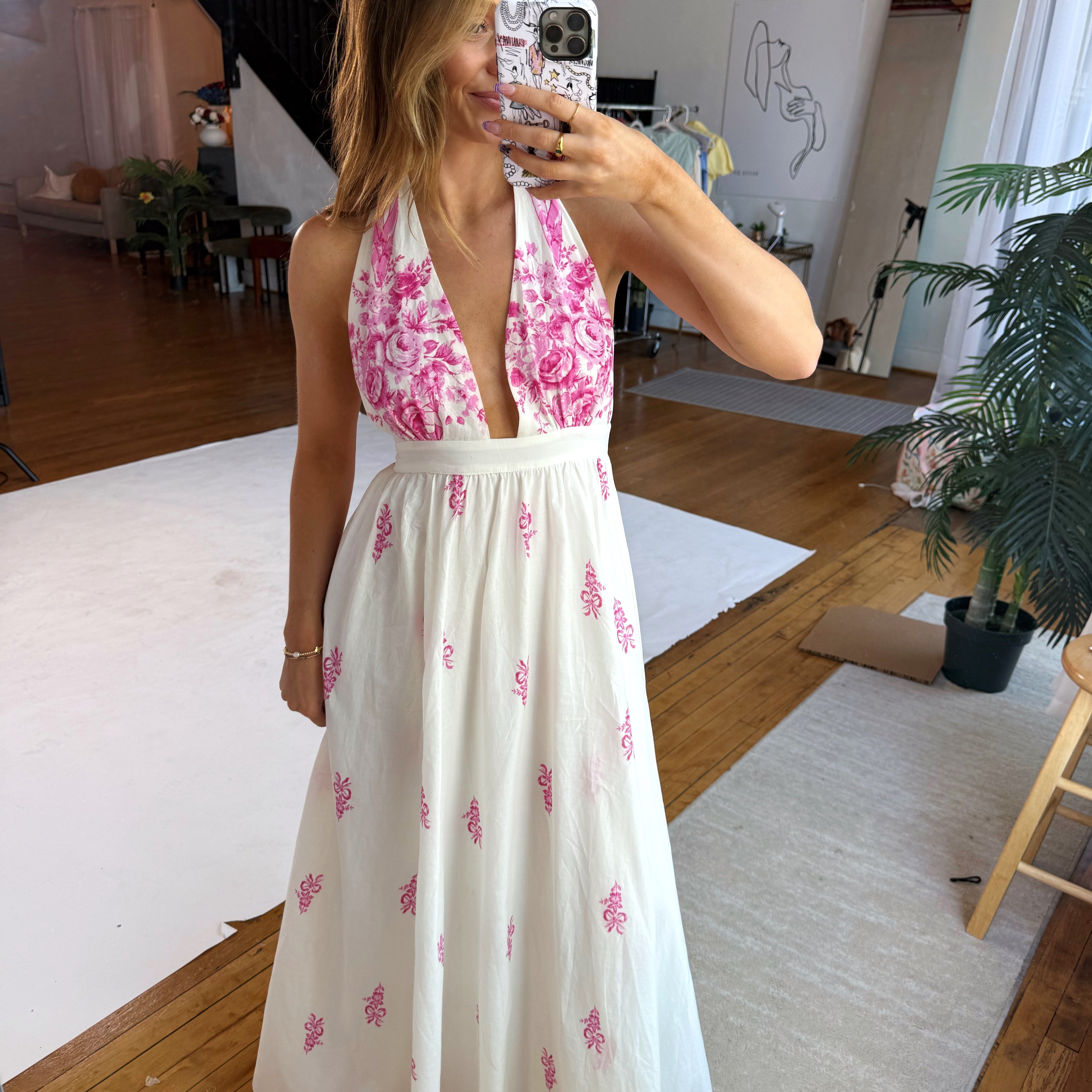 Olivia Halter Dress