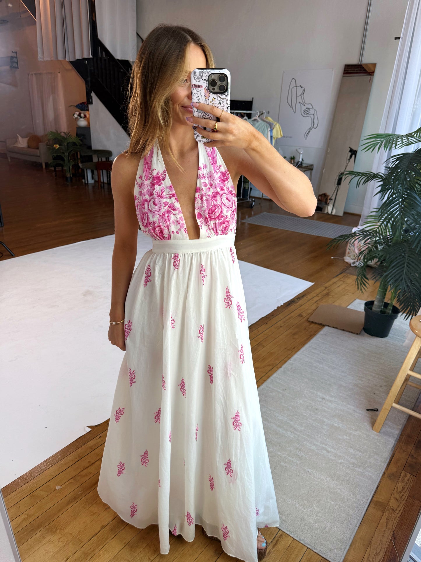 Olivia Halter Dress