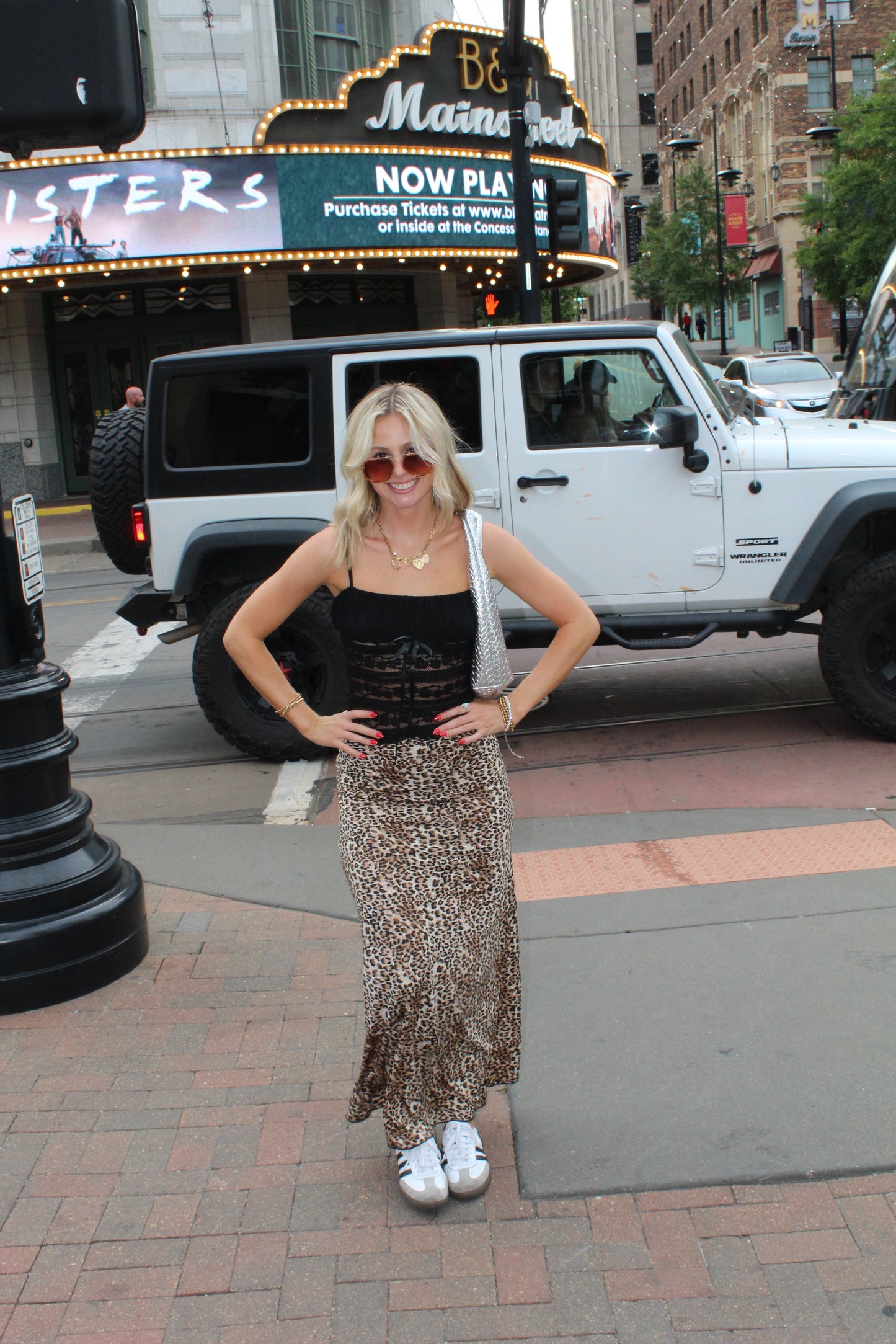 Leopard Maxi Skirt