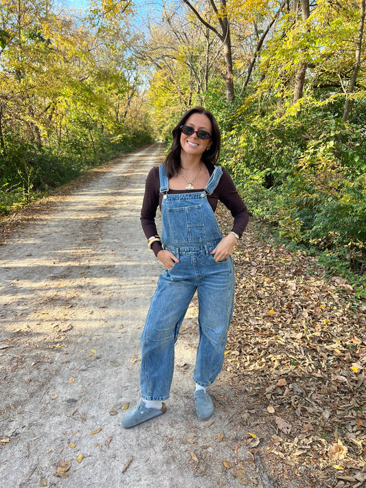 Denim Overalls