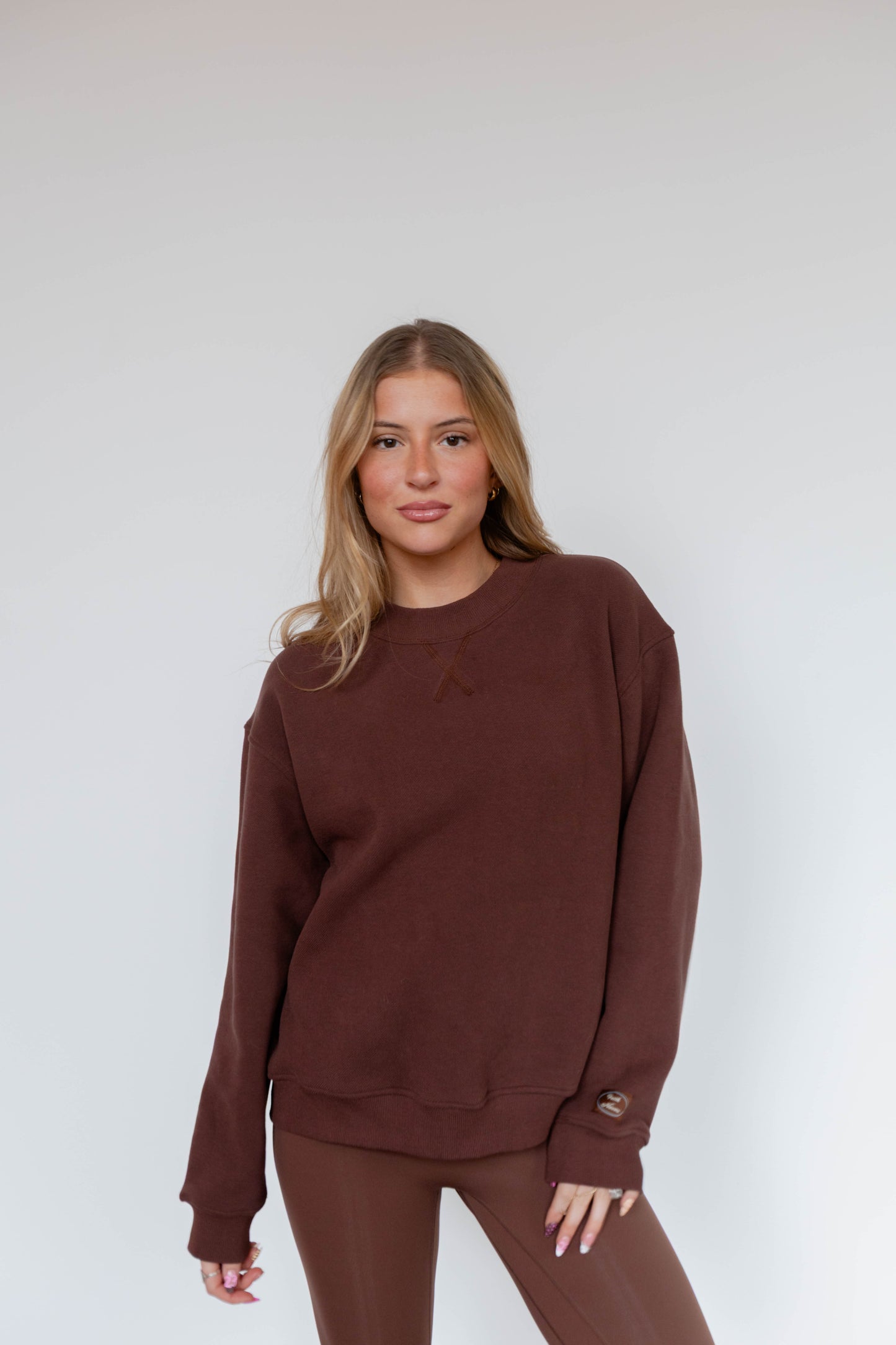Oversized Mock Neck