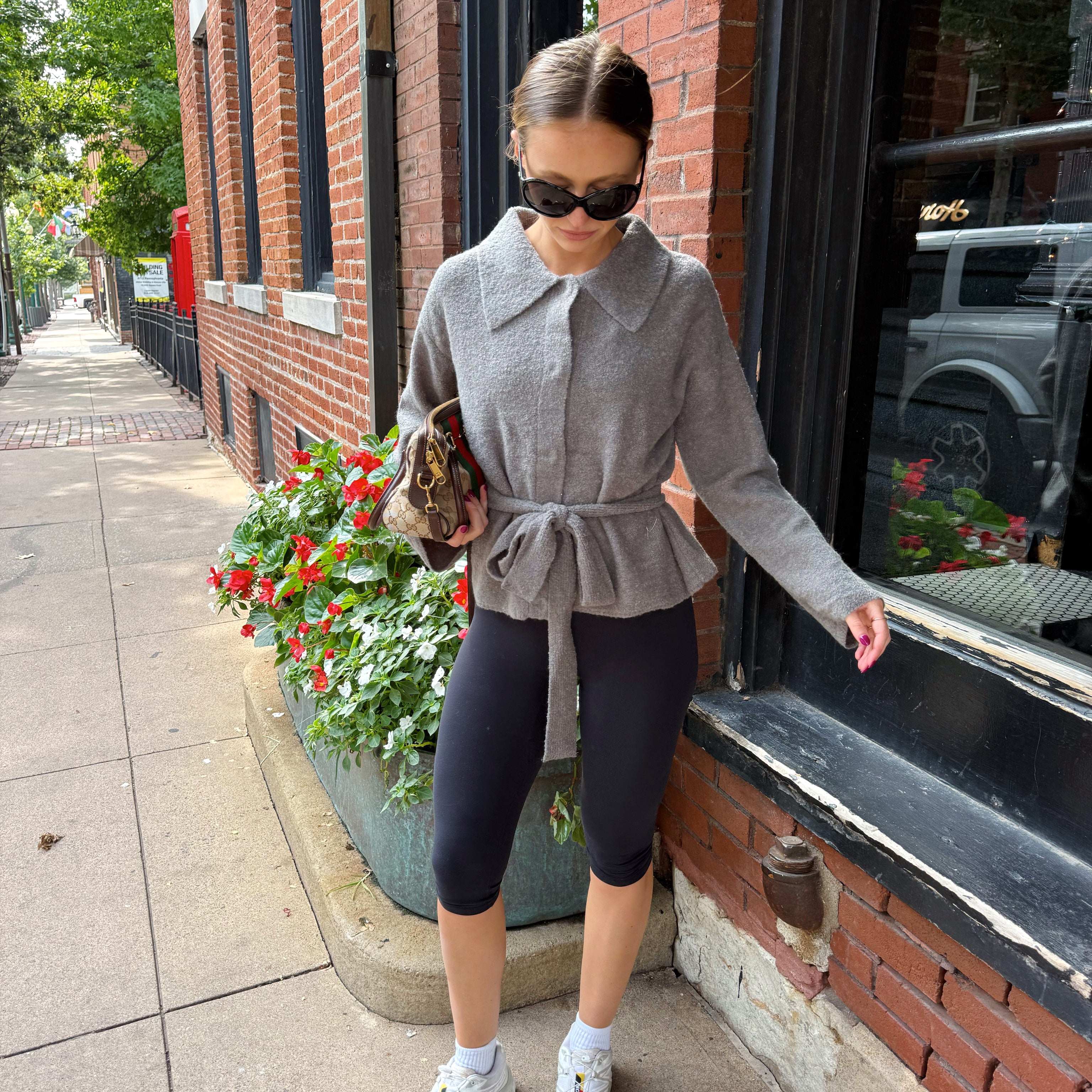Maci Belted Knit Jacket
