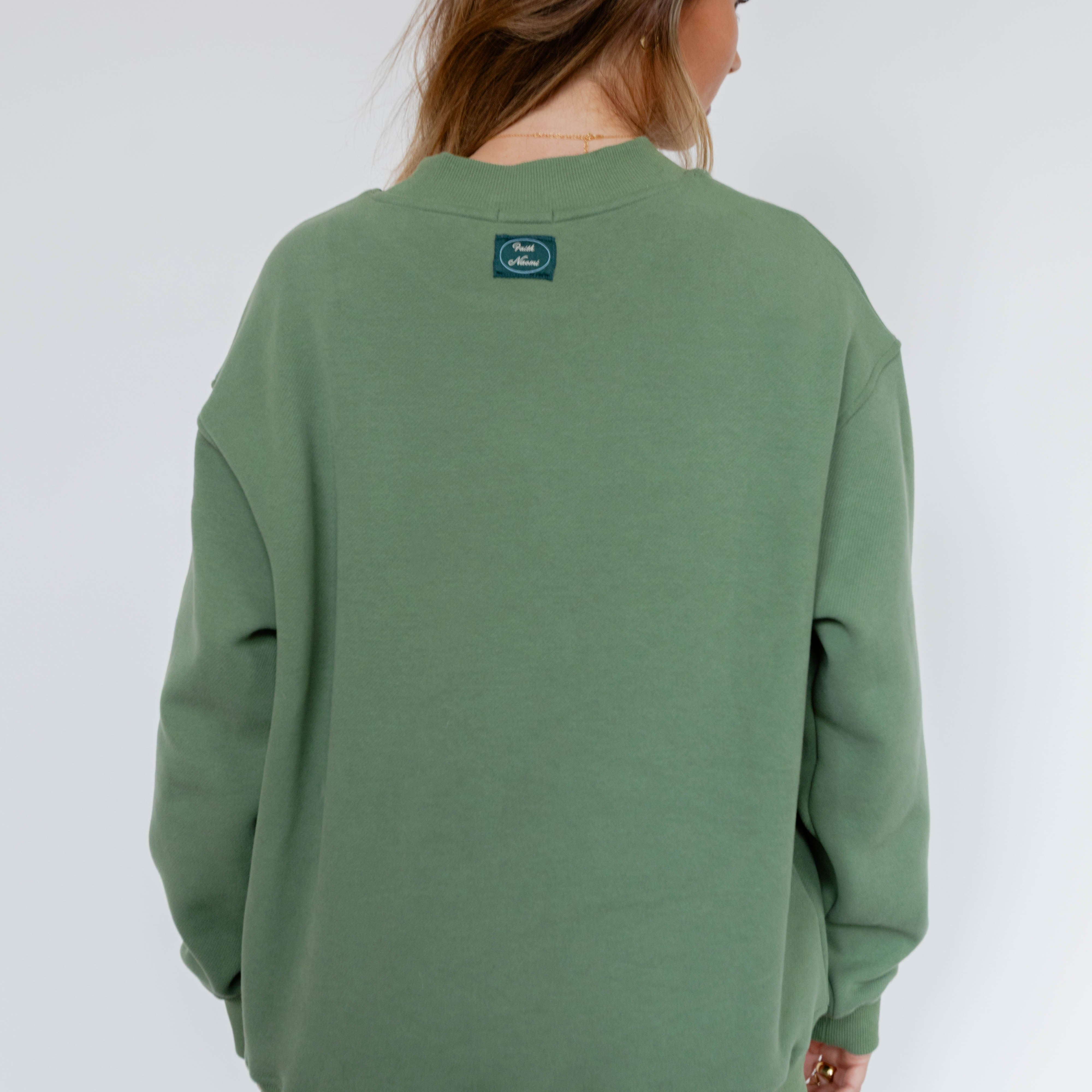 Oversized Mock Neck