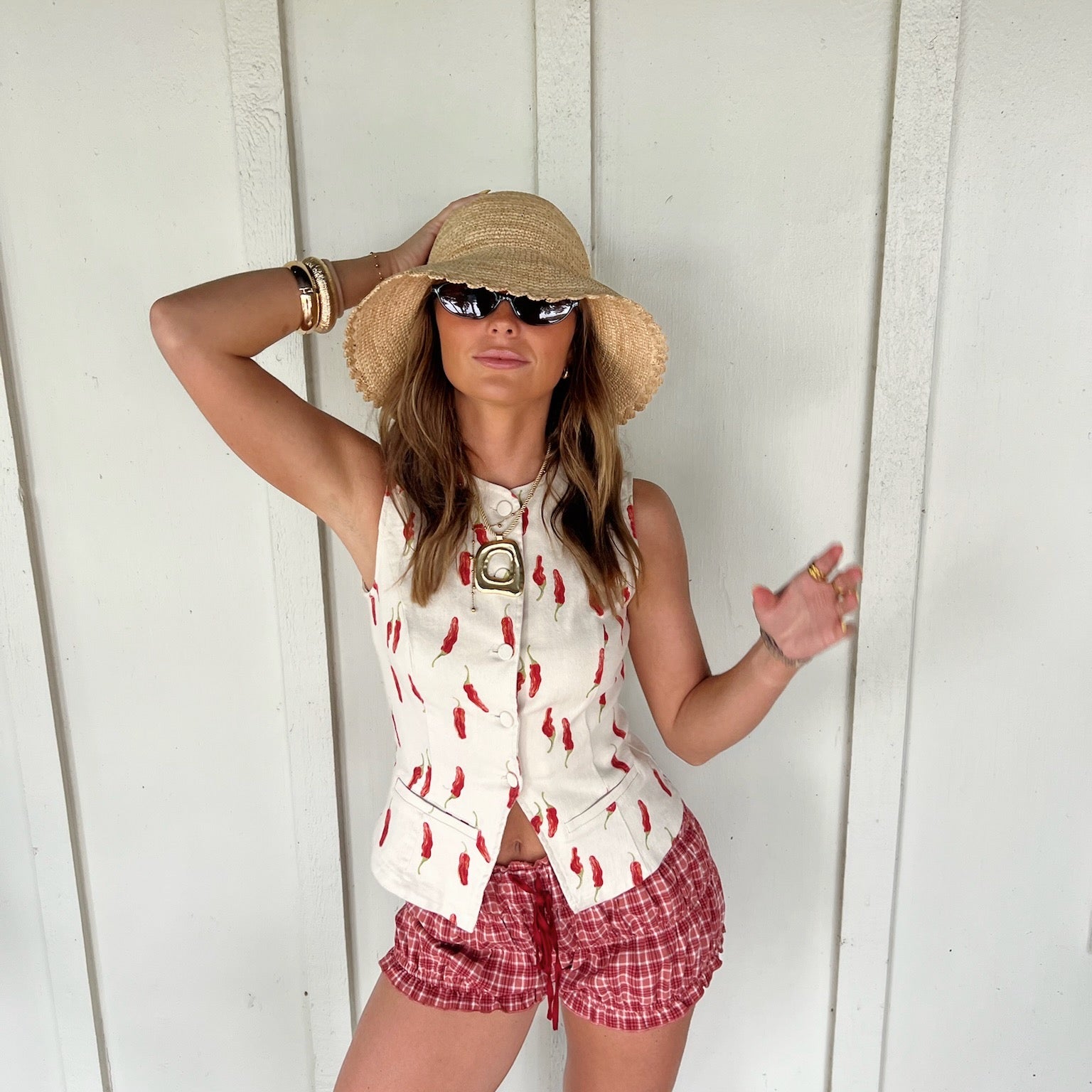 Plaid Micro Shorts