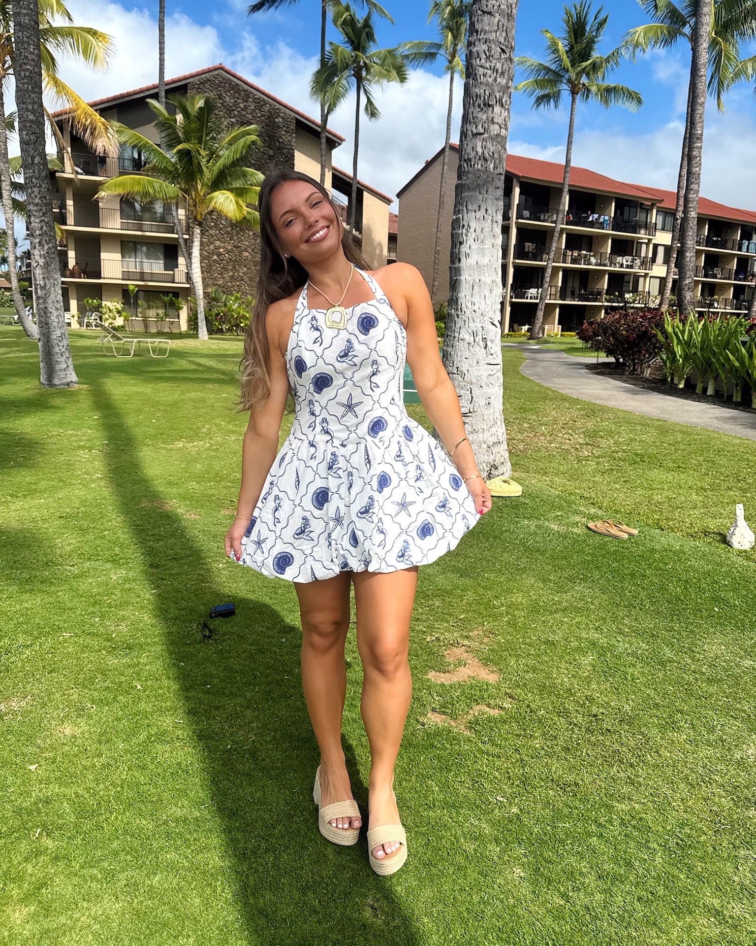 Mermaid Mini Dress Large
